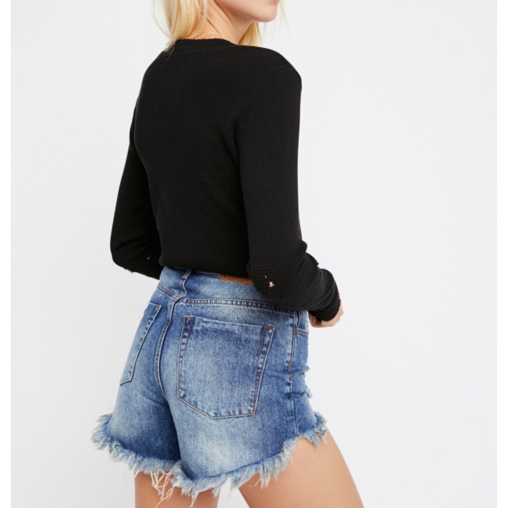 One Teaspoon High Waist Bonita Shorts